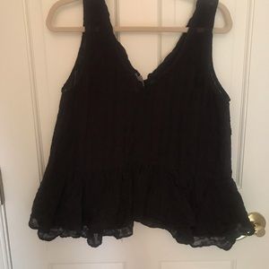 Anthropologie black top